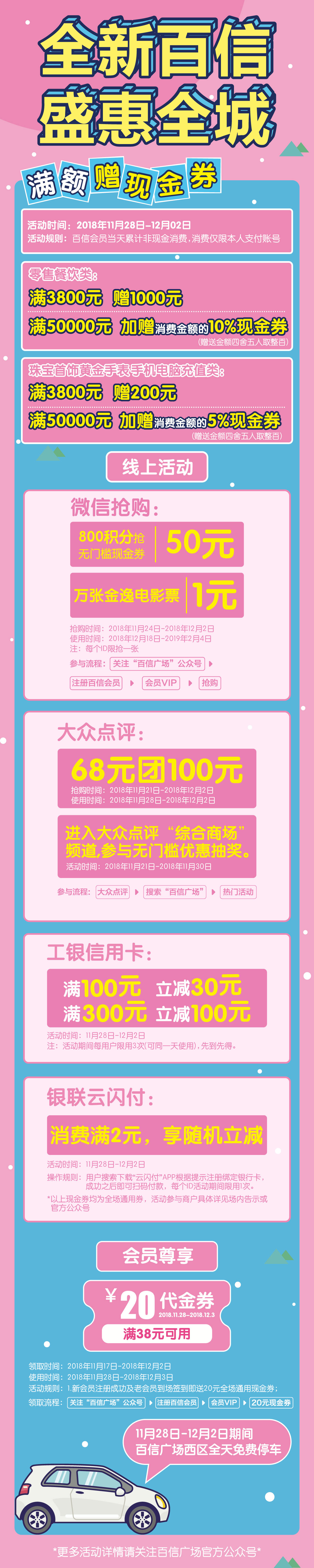 11月28日全新百信廣場(chǎng)西區(qū)傾城綻放！